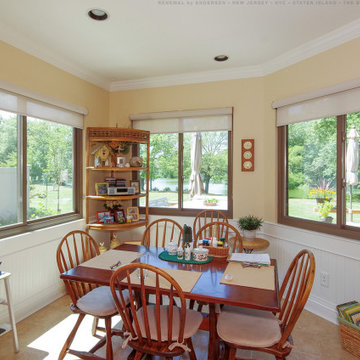 New Windows in Pretty Kitchen Dinette - Renewal by Andersen New Jersey / NYC