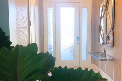 Trendy entryway photo in Miami