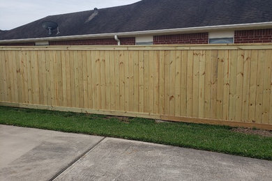 Left Side Fence Replacement
