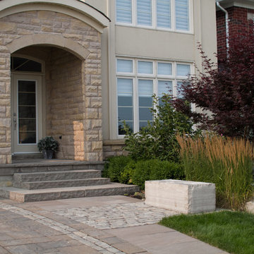 Aurora front landscaping