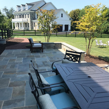 Beautiful and Functional Laytonsville, Maryland Backyard Entertainment Space