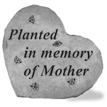Planted In Memory Of Mother Memorial Garden Stone
