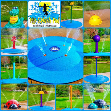 Portable Splash Pad for your backyard