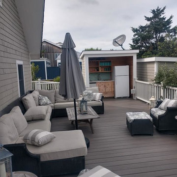 Log Cabin on Fire Island