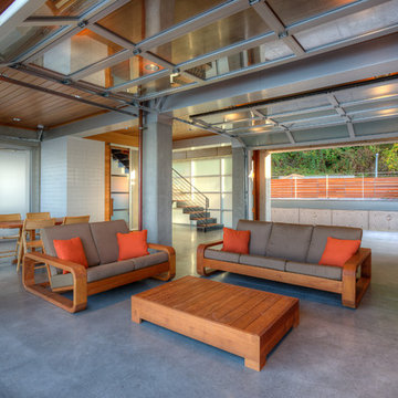 Tsunami House, Resilient Design, Camano Island WA
