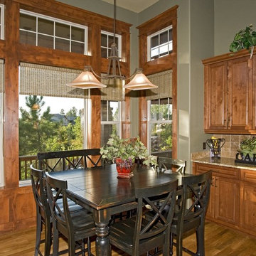 Castle Rock Mountain Craftsman Ranch Home