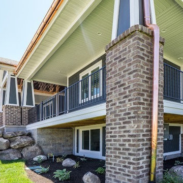 exterior on parade house