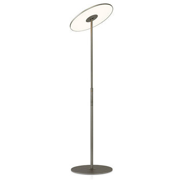 Pablo Designs Circa Lamp, Graphite, Floor, No Pedestal