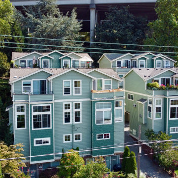 Exterior Painting of Multifamily Houses in Seattle, WA | Home Painting Company
