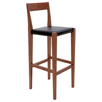 Ameri Leather Stool, Counter Height