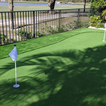 Artificial grass installation