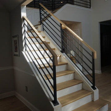 Current project - Character White Oak, Stair, Railings