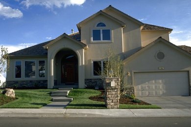 Example of a classic exterior home design in Charlotte