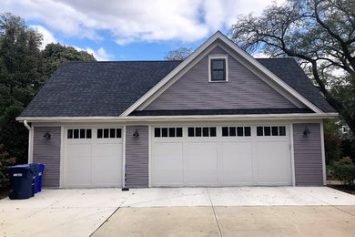 Inspiration for a garage remodel in Chicago