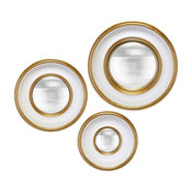 Round Mirrors, Set of 3