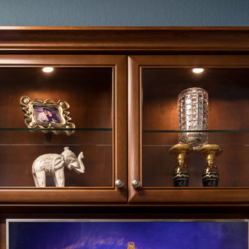 Retro Media Cabinet Display - Campbell Showroom
