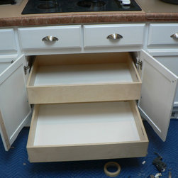 Base Cabinets and Other Creative Solutions - Kitchen Drawer Organizers
