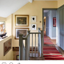 upstairs