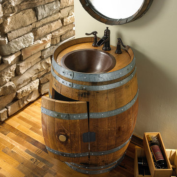 Rustic Refinement -- Bathroom