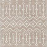 Unique Loom - Rug Unique Loom Moroccan Trellis Beige Rectangular 3'3x5'3 - With pleasant geometric patterns based on traditional Moroccan designs, the Moroccan Trellis collection is a great complement to any modern or contemporary decor. The variety of colors makes it easy to match this rug with your space. Meanwhile, the easy-to-clean and stain resistant construction ensures it will look great for years to come.
