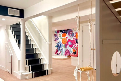 Inspiration for an eclectic home design remodel in New York