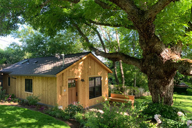 Example of a mountain style exterior home design in Other