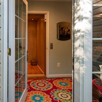 Rockville 3-Story Elevator Addition with Rear Deck