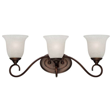 Millennium Lighting Vanity Light, Rubbed Bronze
