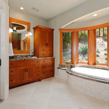Wood Color Vanity