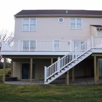 Backyard Deck and Patio
