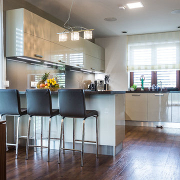 Glossy kitchen