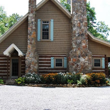A Rustic Log Cabin Charms in the Mountains of Alabama