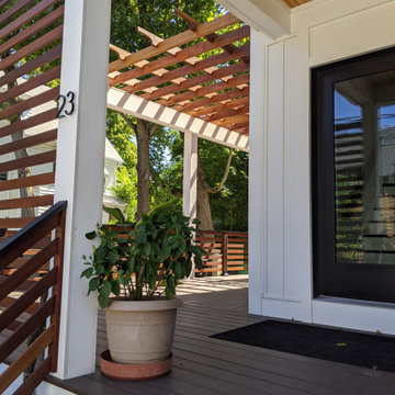 Entry Porch Deck Second Empire Farmhouse