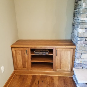 Custom Entertainment Media cabinetry