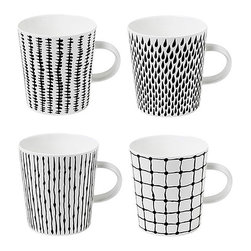 Design House Stockholm - Design House Stockholm Catharina Kippel Bono Handle Mugs - Mugs