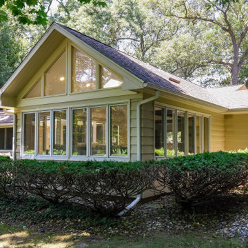 Interior Modifications to a Mid-Century Ranch on a Golf Course