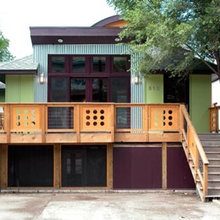 Outside