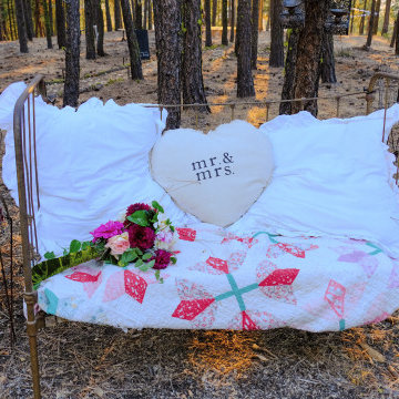 Wedding Design in the Forest of Chelan, WA