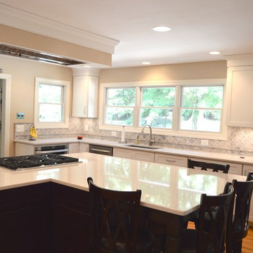 Tauxemont - Custom White Shaker Kitchen