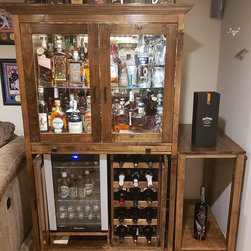 Bar Cabinet and Side Table - China Cabinets And Hutches