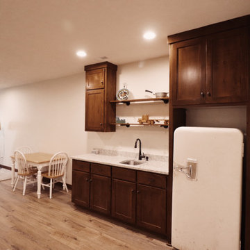 Fort Calhoun Traditional Basement