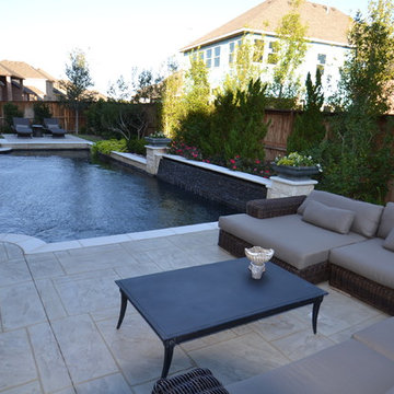 Trophy Club Contemporary Pool