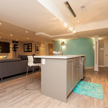 Mississauga - Finished Basement Renovation