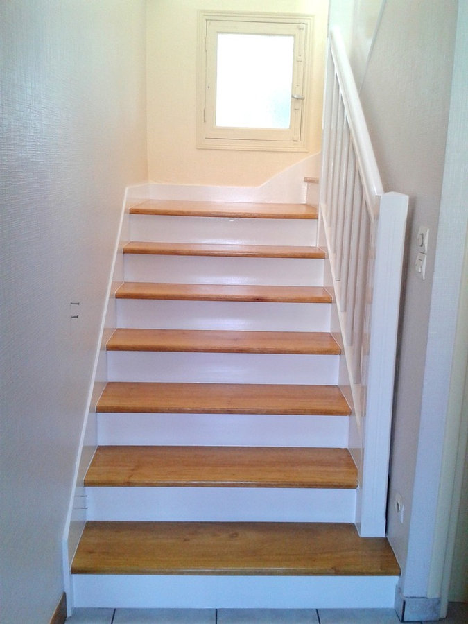 Mise en peinture d'escaliers