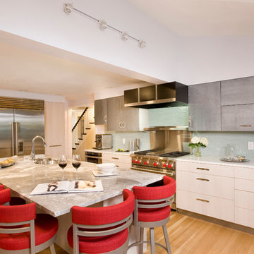 Newton, MA - Modern Kitchen