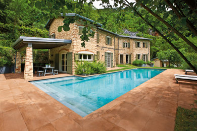 Example of a pool design in Dallas
