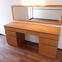 ドレッサー+作業台+収納