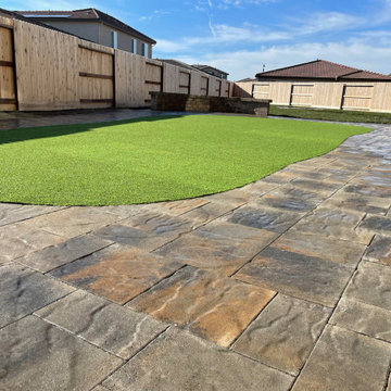 Paver Patio & Artificial Turf Renovation Project