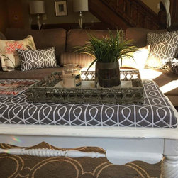 Upholstered Coffee Table - Living Room Furniture