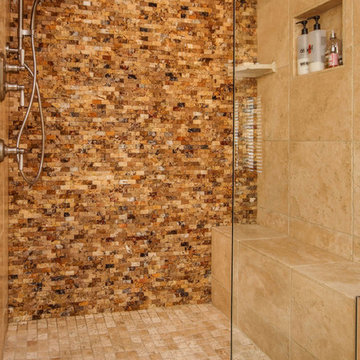 Master Bathroom Oasis in Natural Stone